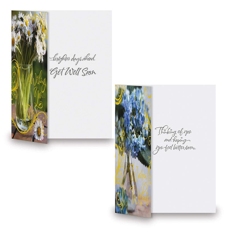 Current Deluxe Foil All Occasion Value Pack - 20 Cards With Envelopes, Celebration, Get Well, Sympathy, Birthday, Anniversary & Thinking of You Variety, Large 5" x 7" Assortment, 10 Design Set - Image 4